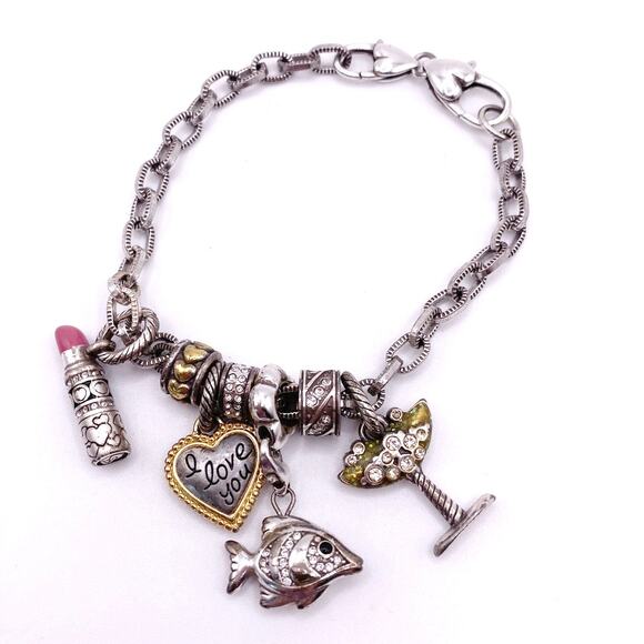 Vintage Brighton Party Charms Bracelet - Picture 5 of 5